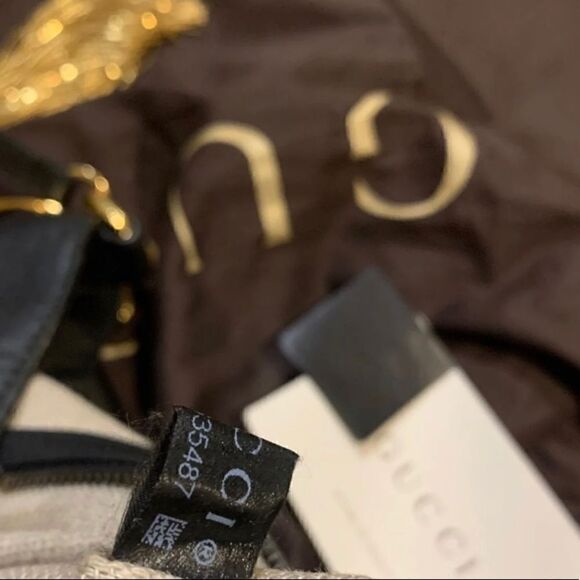 ❤️SOLD❤️GUCCI Large 1970 Gold Tassel Hobo/Shoulder Bag - Picture 12 of 14